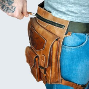 ბაიკერული ჩანთა